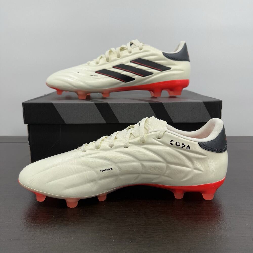 Adidas Copa Pure 2 PRO FG Soccer Cleats Shoes White IE4979 Mens 7 Womens 8